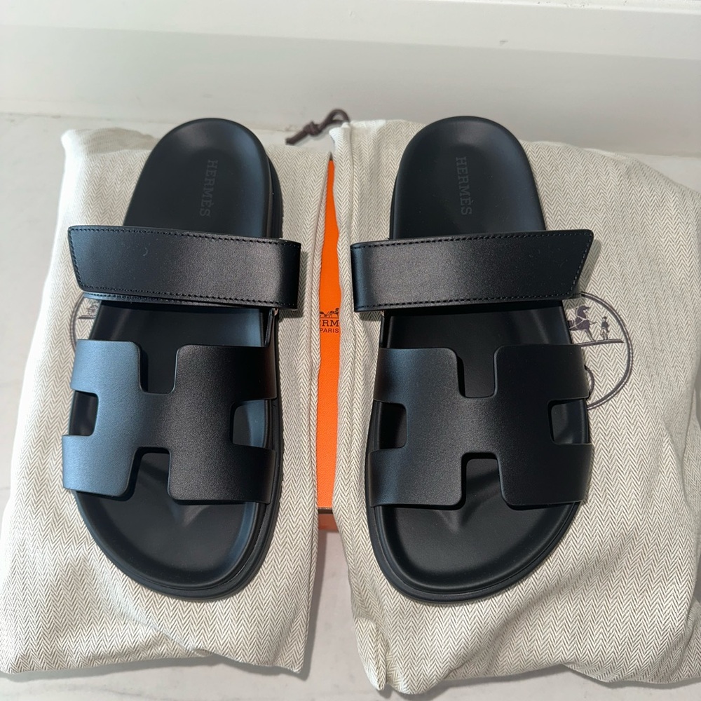 Brand New Authentic Hermes Chypre sandals EUR 37